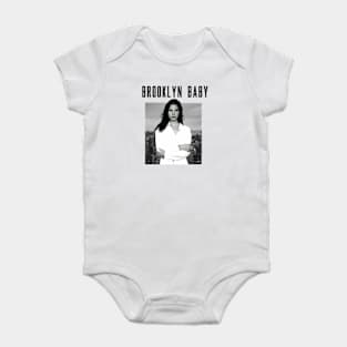 "Brooklyn Baby" by Lana Del Rey Baby Bodysuit